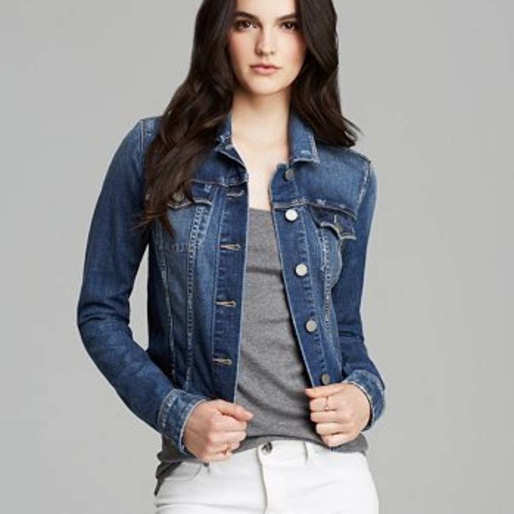 Paige Vermont denim jacket women's size M